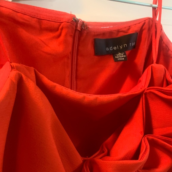 Anthropologie Adelyn Rae Rozina Strapless Bow Top- Red - Picture 4 of 14